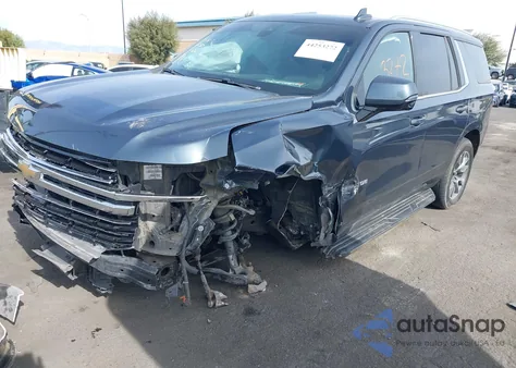 2021 Chevrolet Tahoe 4Wd Lt из США, поврежденный, VIN 1GNSKNKT5MR282586
